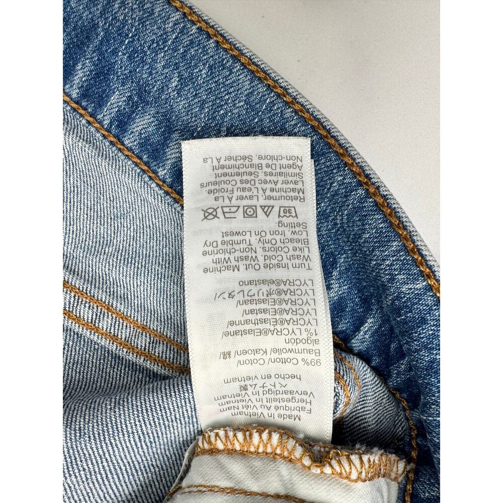 J.Crew Full Length Wide Leg Jeans 28 Vintage Wash Coastal Chic Denim Pristine - Picture 12 of 14